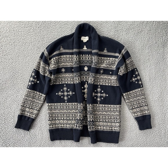 Denim & Supply Ralph Lauren Sweaters - Ralph Lauren Denim & Supply Cardigan Womens Medium Aztec Fair‎ Isle Shawl Collar